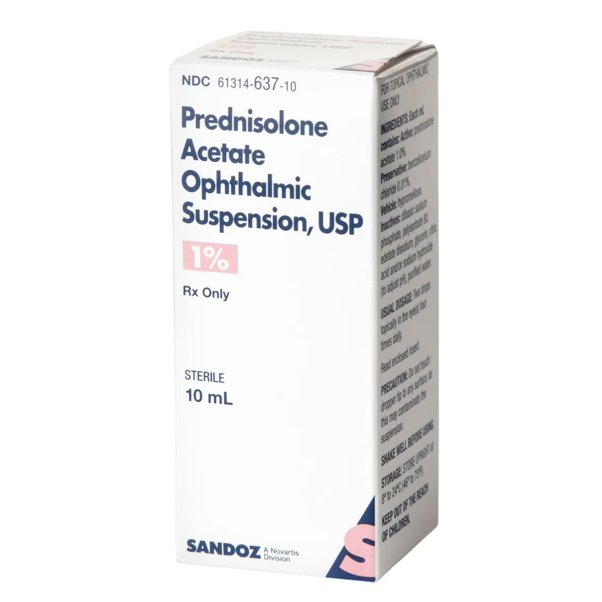 Prednisolone Acetate 1% Ophthalmic Suspension