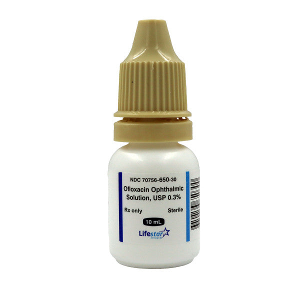 Ofloxacin Ophthalmic Drops 0.3%, 10mL