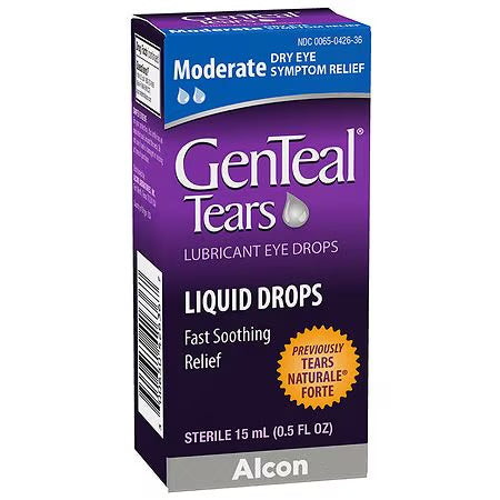 Genteal Tears Lubricant Eye Drops