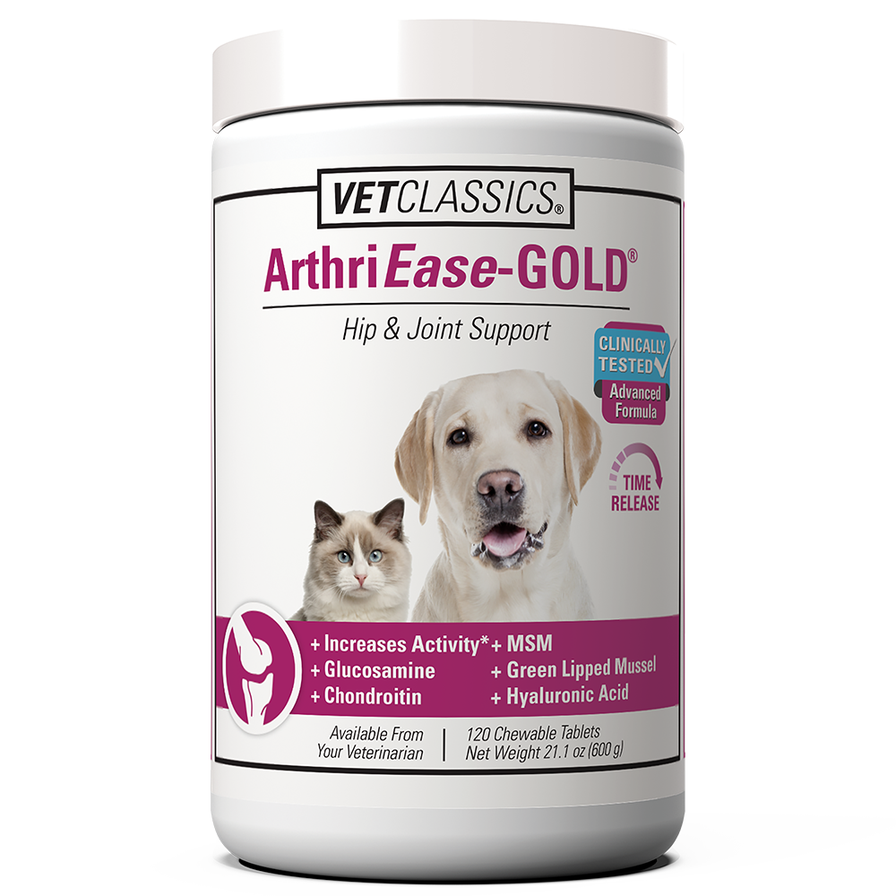 VetClassics ArthriEase GOLD Hip & Joint Support Chewable Tablets
