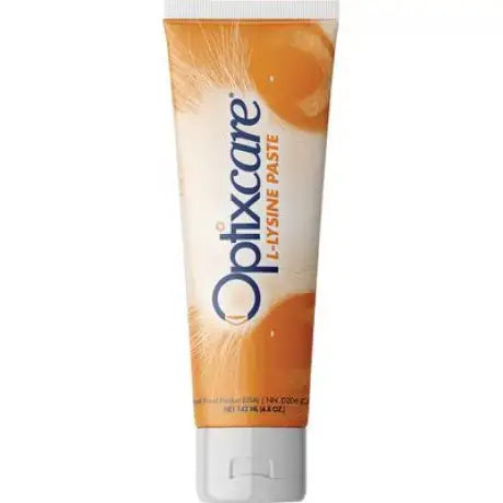 Optixcare L-Lysine Paste for Cats, 4.8oz