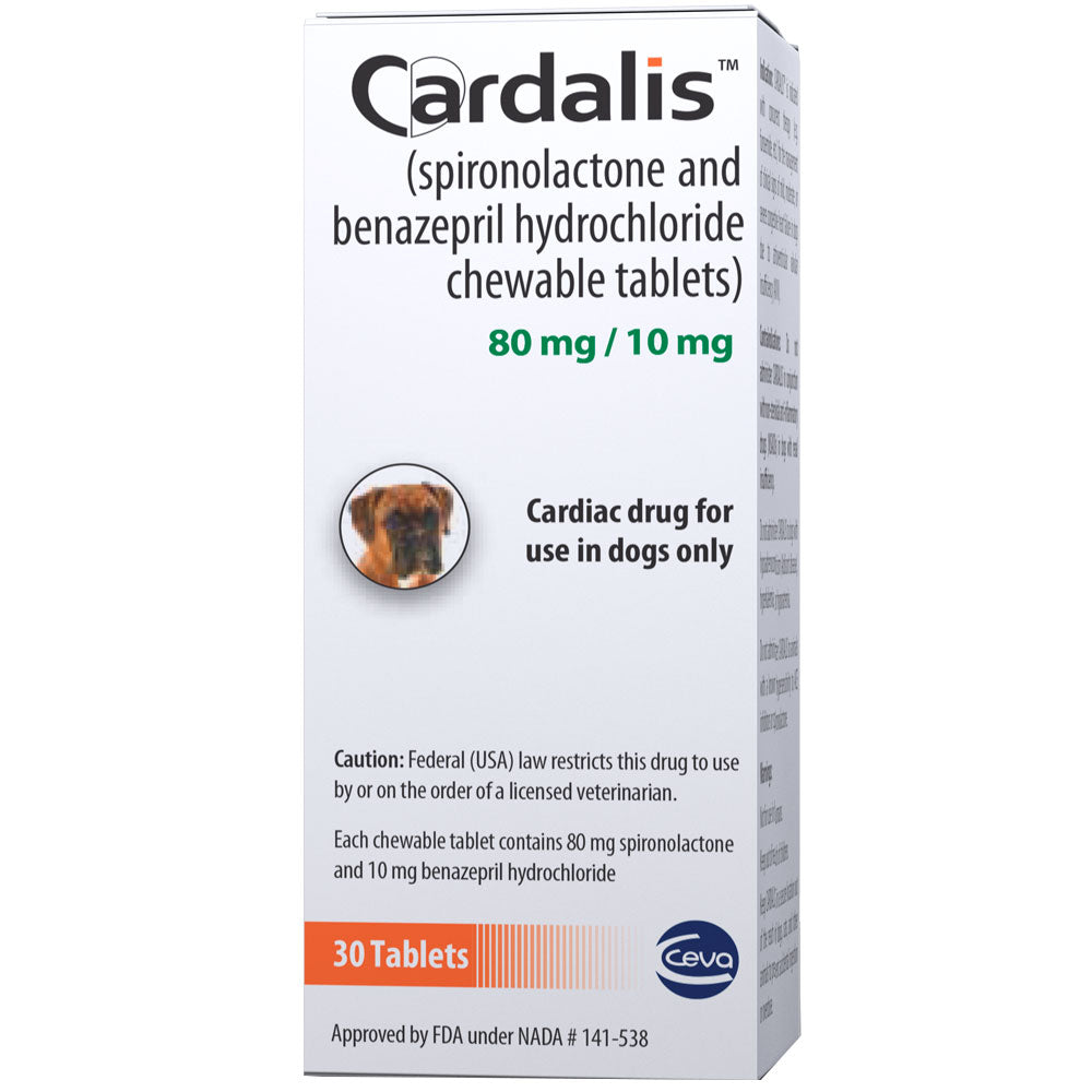 Cardalis (Spironolactone/Benazepril) Chewable Tablets for Dogs