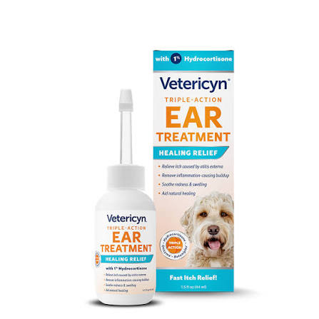 Vetericyn Triple Action Ear Treatment Relief, 1.5 oz