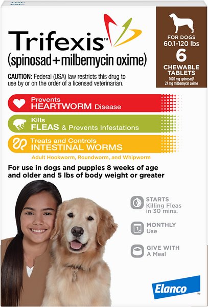 Trifexis Chewable Tablets for Dogs