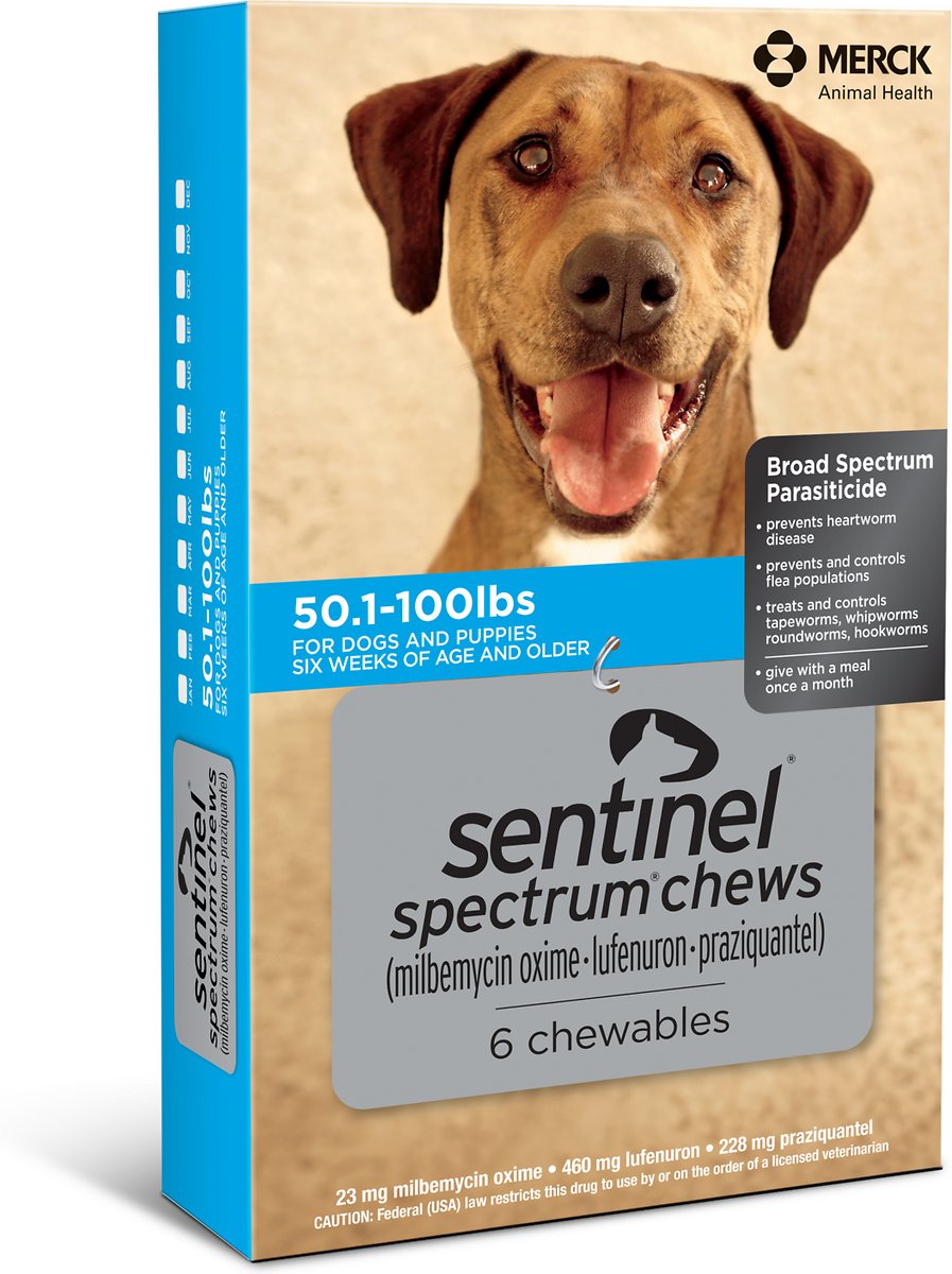 Sentinel Spectrum Chewable Tablets for Dogs