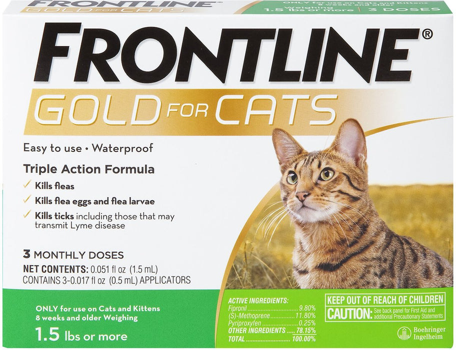 Frontline GOLD Cats