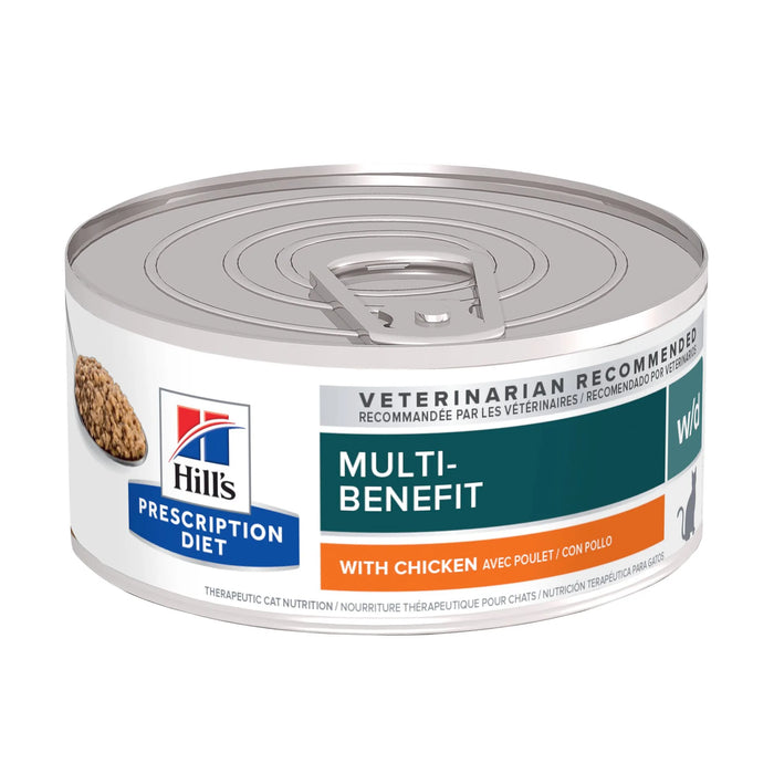 Hill's Multi-Benefit w/d Chicken Flavor Wet Cat Food