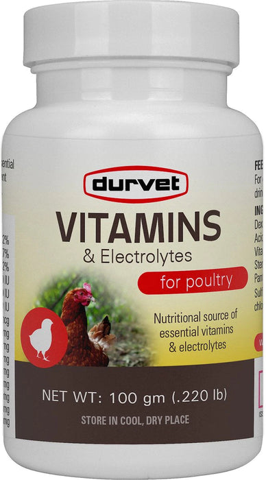 Vitamins and Electrolytes for Poultry