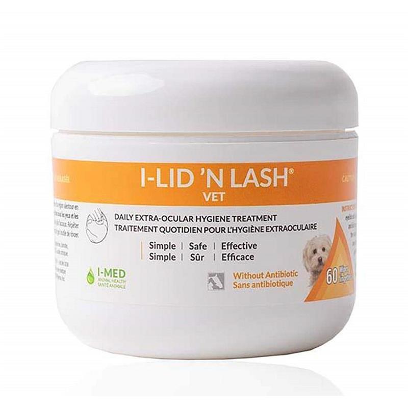 I-lid 'n lash Vet Hygiene Wipes