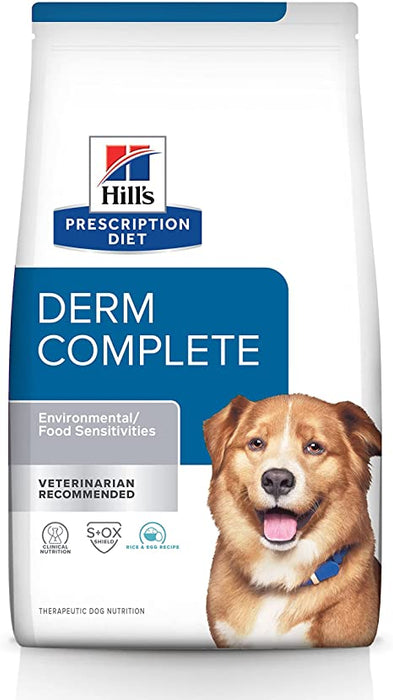 Hill's Prescription Diet Derm Complete Environmental/Food Sensitivities Dry Dog Food