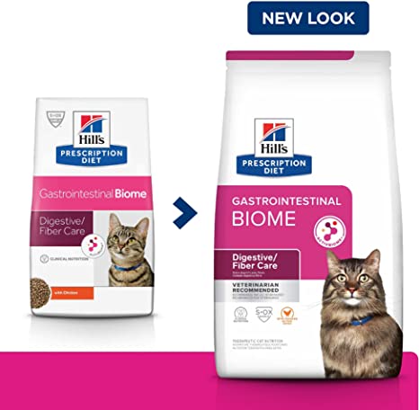 Hills Gastrointestinal Biome Digestive/Fiber Care Dry Cat Food