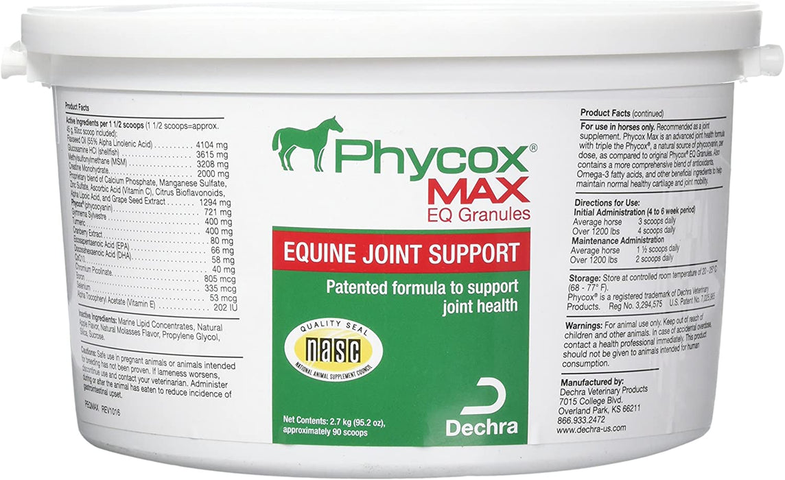 Phycox Max EQ 3X Granules for Horses