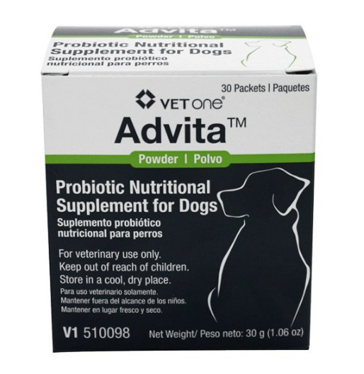 VetOne Advita Probiotic Nutritional Dog Supplement (30 packets)