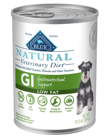 Blue Natural GI Gastrointestinal Support Low Fat Canned Dog Food