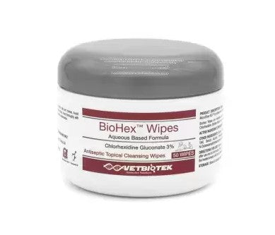 Biohex Wipes