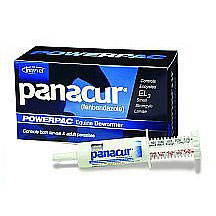 Panacur PowerPac Equine Dewormer Paste (5 x 57 gm. syringes)