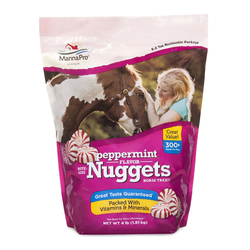 Peppermint Flavor Nuggets Horse Treats