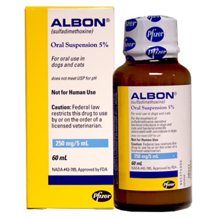 Albon Oral Suspension 5%
