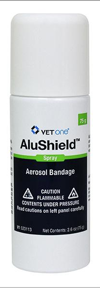 AluShield Aerosol Bandage Spray for Dogs and Cats