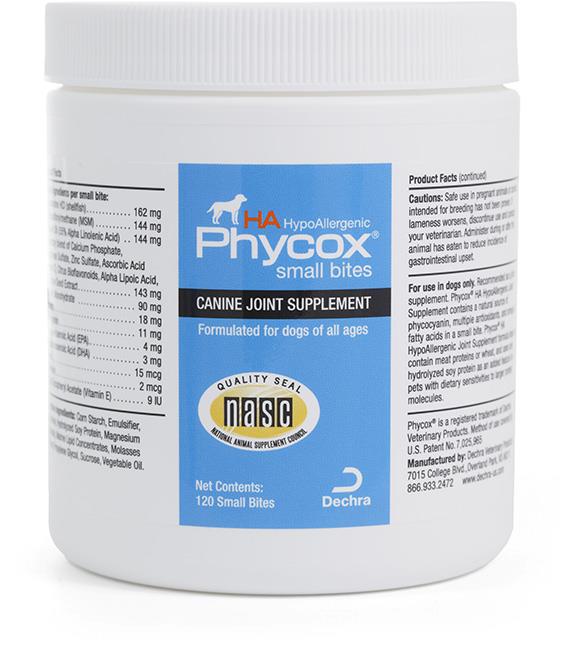 Phycox HA Small Bites Soft Chews for Dogs
