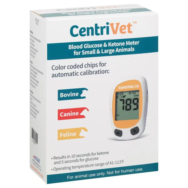 CentriVet Blood Glucose & Ketone Monitoring System