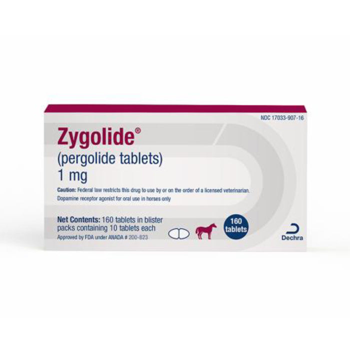 Zygolide (Pergolide) Tablets for Horses