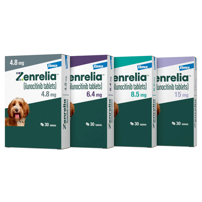 Zenrelia (ilunocitinib tablets) for dogs