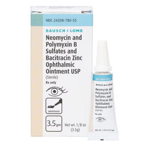 Neomycin Sulfate 3.5mg/gm-Polymyxin B Sulfate 10000 IU/gm-Dexamethasone 1mg/gm Ophthalmic Ointment