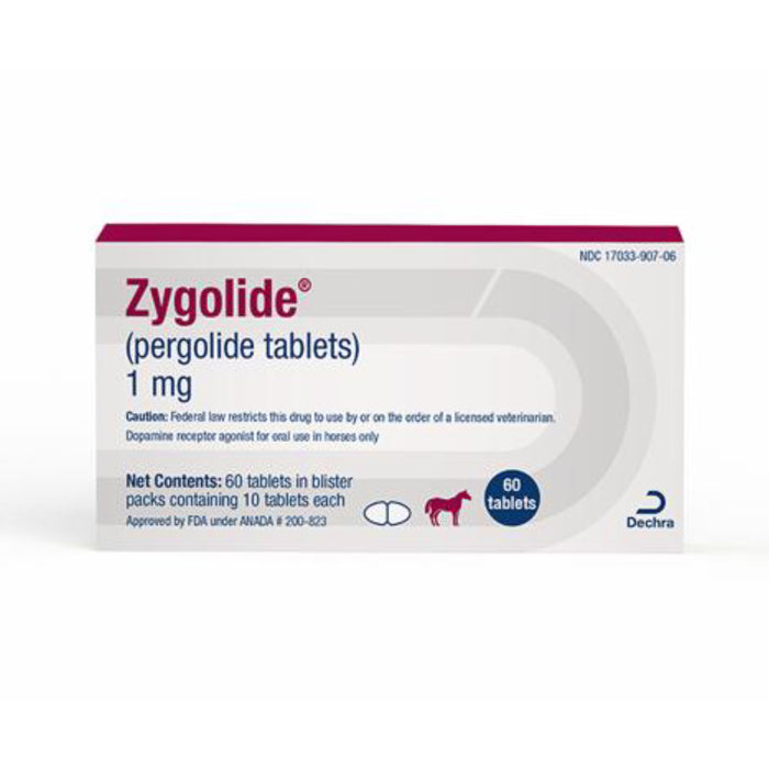 Zygolide (Pergolide) Tablets for Horses