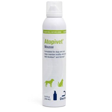 Atopivet Mousse with Biosfeen and Dermial for Dogs and Cats, 8.4oz