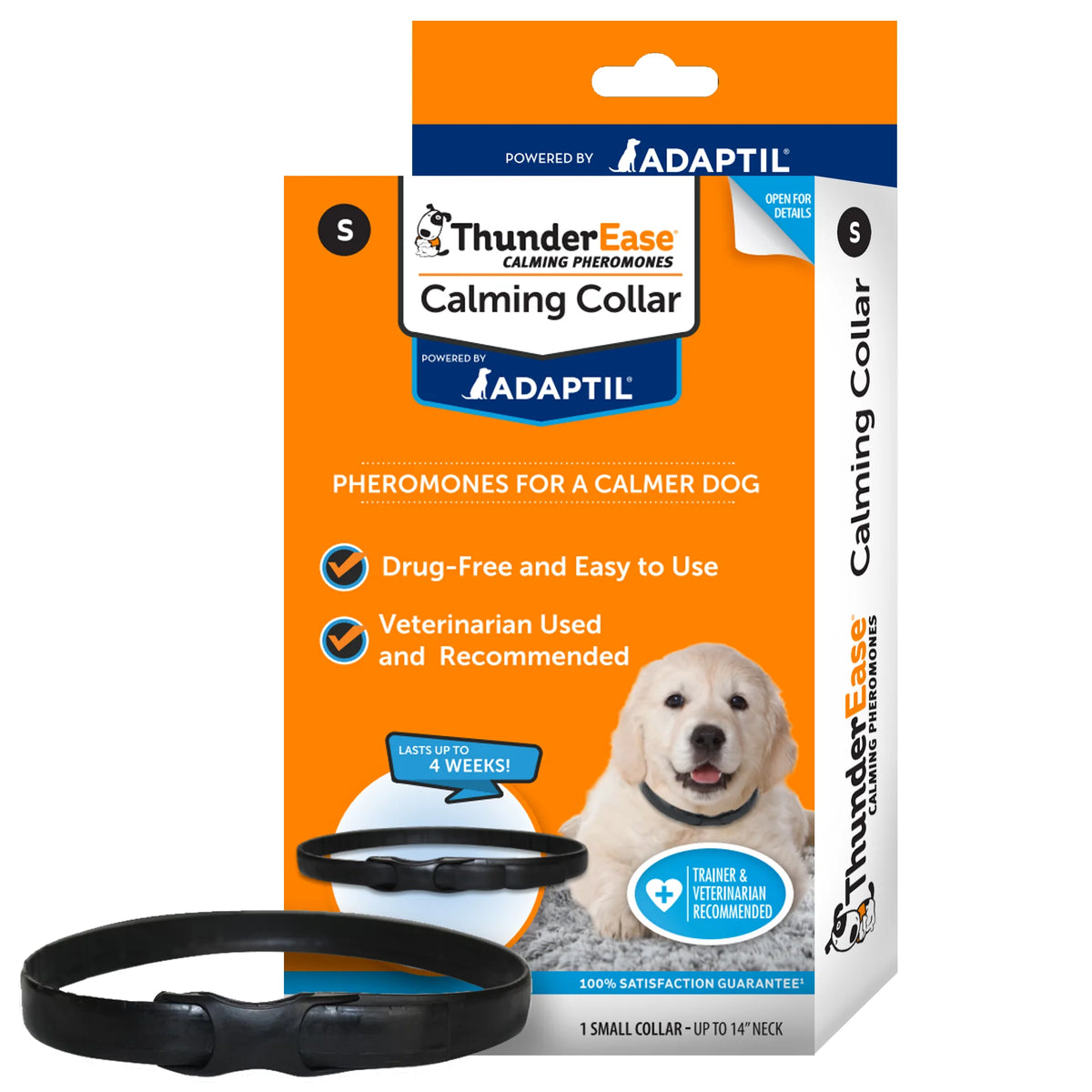 ThunderEase Powered by ADAPTIL Calming Pheromone Collar for Dogs