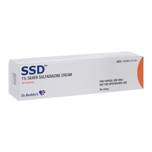 Silver Sulfadiazine Cream 1% SSD 50gm
