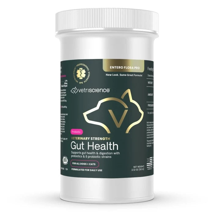 Vetriscience Veterinary Strength Gut Health for Dogs & Cats 2.12oz