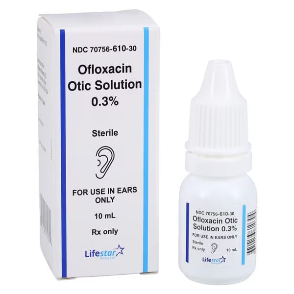 Ofloxacin Otic Ear Solution 0.3%