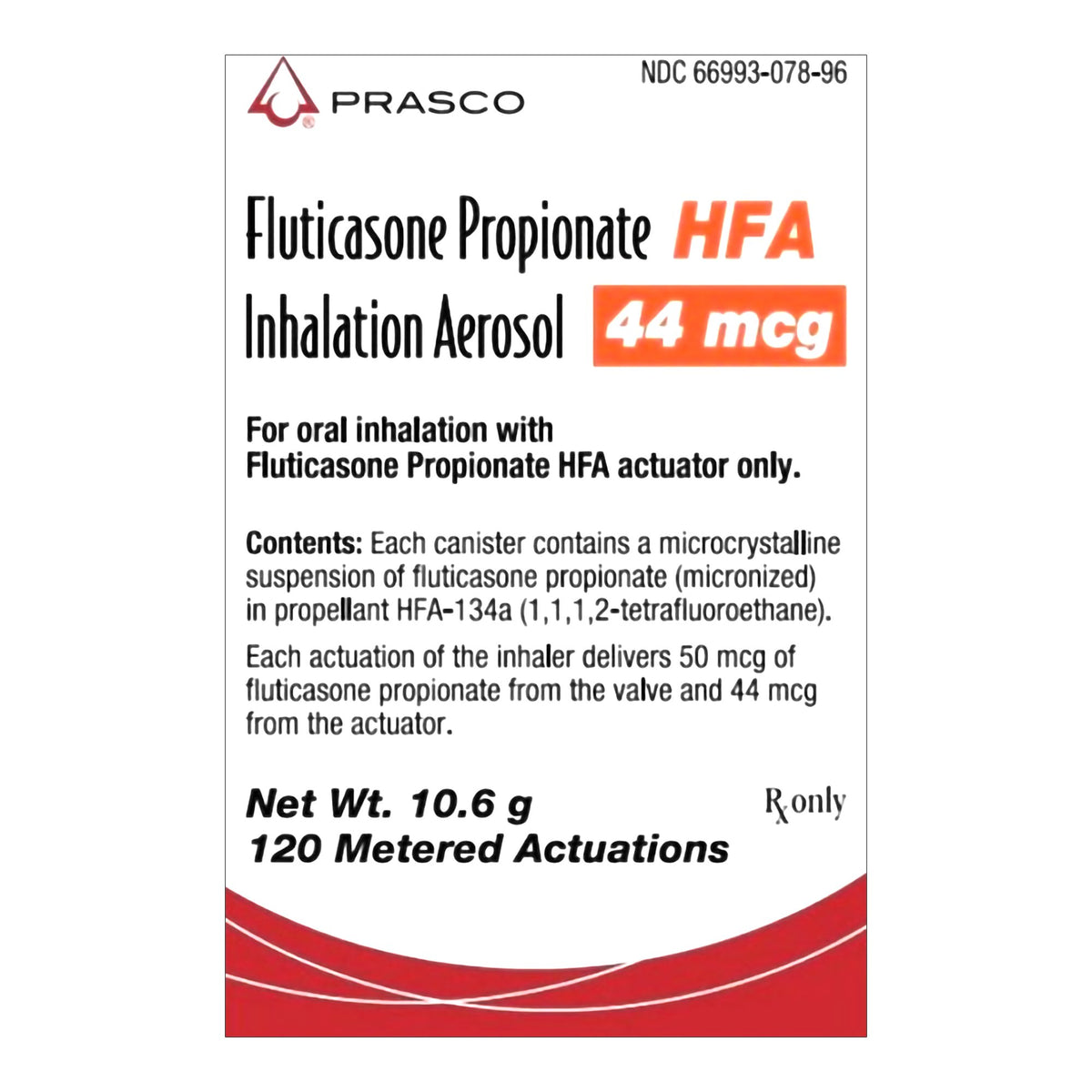 Fluticasone Propionate Inhalation Aerosol (Generic Flovent)