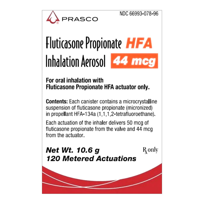 Fluticasone Propionate Inhalation Aerosol (Generic Flovent)