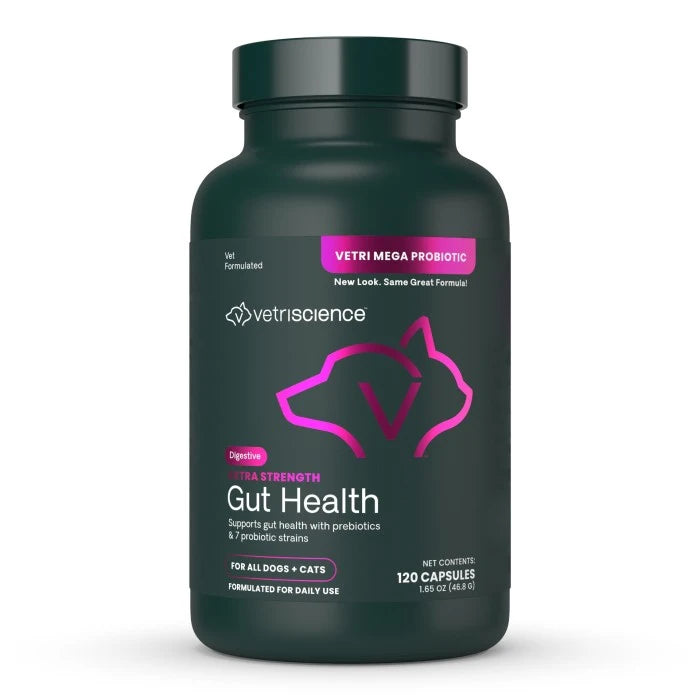 VetriScience Extra Strength Gut Health - 120 Capsules