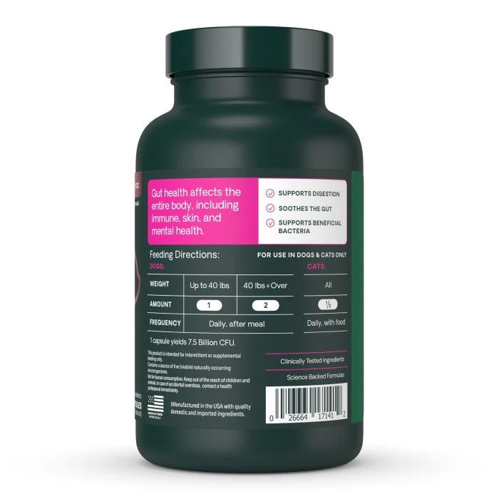 VetriScience Extra Strength Gut Health - 120 Capsules