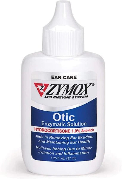 Zymox Otic Dog & Cat Ear Infection Treatment with Hydrocortisone
