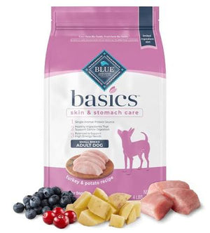 BLUE Basics Adult Small Breed Turkey and Potato Recipe