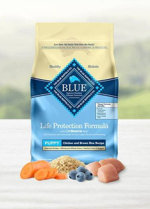 BLUE Life Protection Formula Puppy Chicken and Brown Rice Recipe