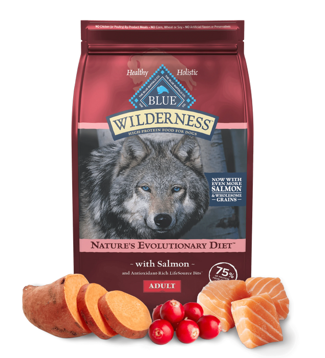 BLUE Wilderness Salmon with Wholesome Grains Recipe