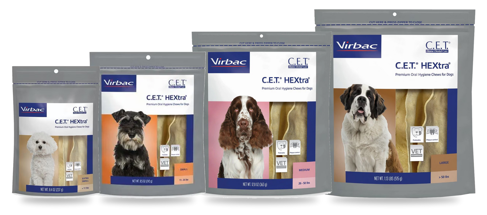 C.E.T. HEXtra Chews for Dogs