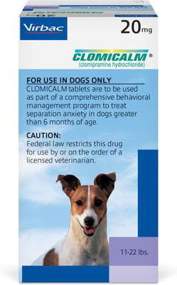 Clomicalm (Clomipramine HCl) Tablets for Dogs