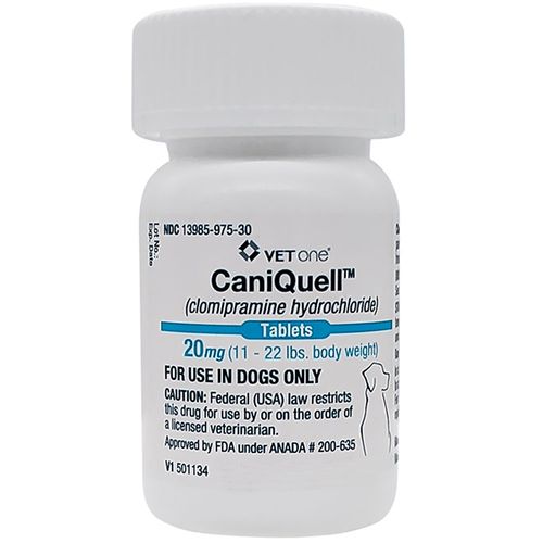 CaniQuell (Clomipramine Hydrochloride) Tablets for Dogs (30 count)