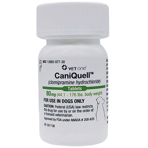 CaniQuell (Clomipramine Hydrochloride) Tablets for Dogs (30 count)
