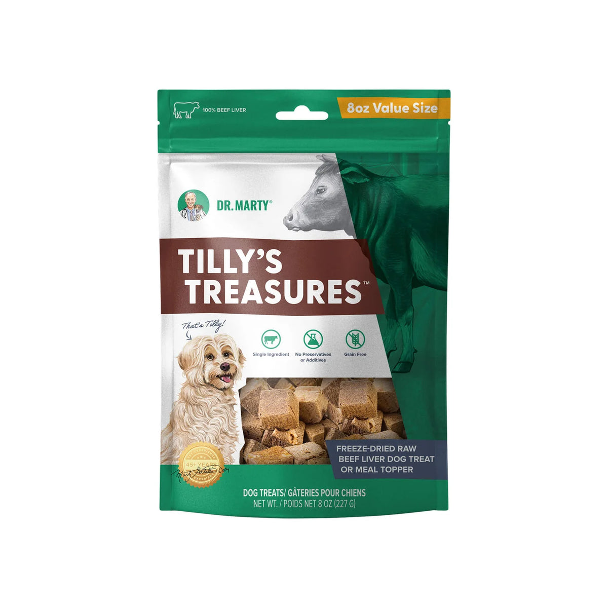 Dr. Marty Pets Dog Treats 4oz