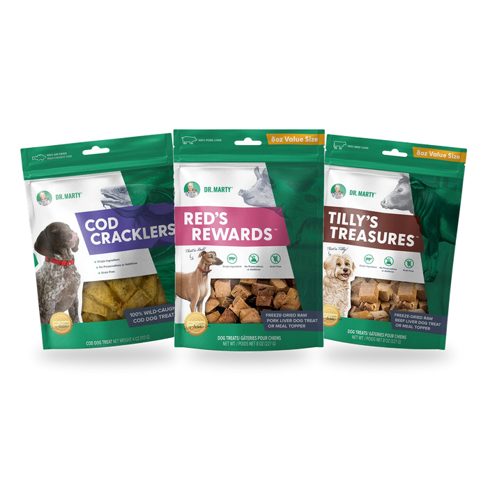 Dr. Marty Pets Dog Treats 4oz
