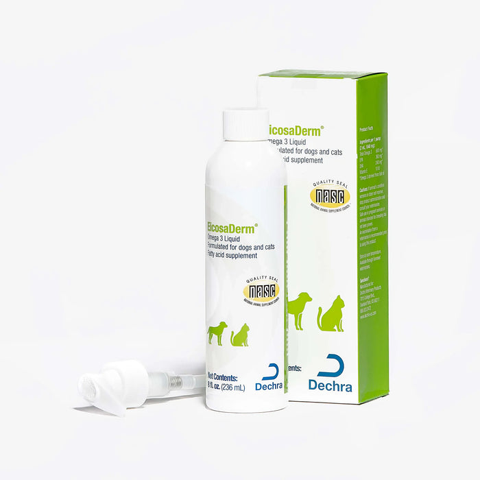 EicosaDerm Omega 3 Liquid Supplement for Dogs & Cats