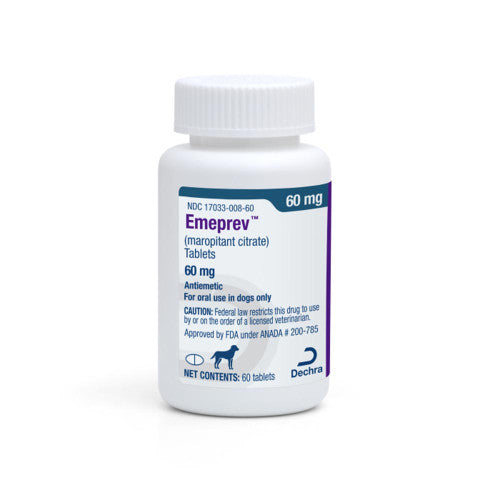 Emeprev (Maropitant Citrate) Tablets for Dogs